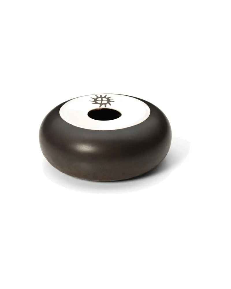 The Merapi Donut Bowl Keramikschale in Braun von Bazar Bizar, Größe 15 × 15 × 6 cm, Ansicht 3
