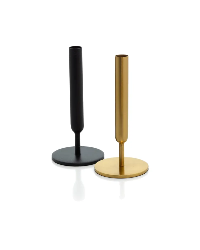 The Miss Slimsy Vase Messingvase von Bazar Bizar, Größe M, Schwarz, Ansicht 3