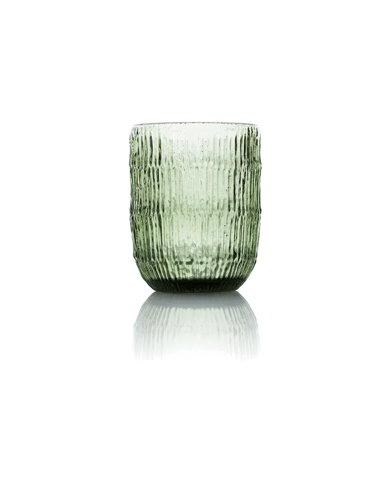The Moss Ripple Water Glass Trinkglas