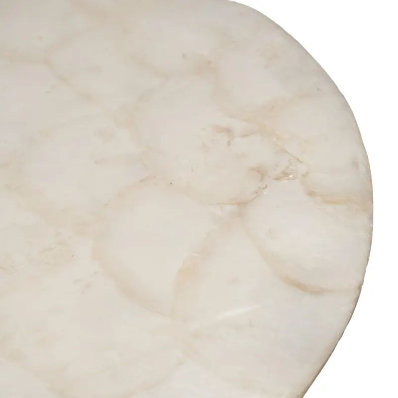 The Mother of Pearl Placemat Platzset von Bazar Bizar, Größe 35 × 35 × 1 cm, Weiß, Ansicht 3