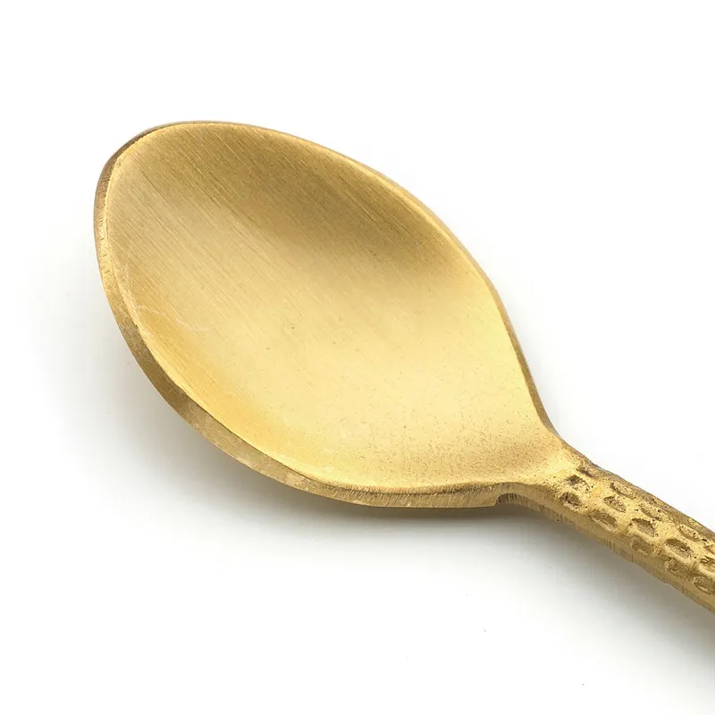 Löffel Octopus Spoon, Messing in Gold von Bazar Bizar, Größe S, Ansicht 3
