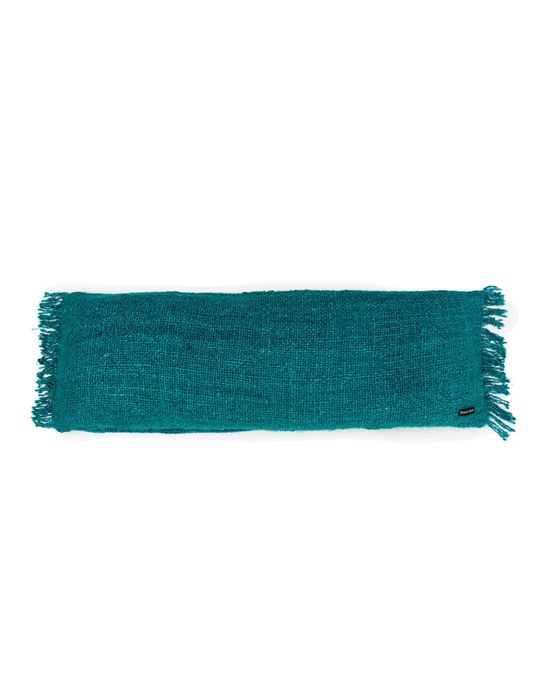 The Oh My Gee Cushion Cover Kissenbezug aus Baumwolle von Bazar Bizar, Größe 35 × 100 cm, Aqua, Ansicht 1