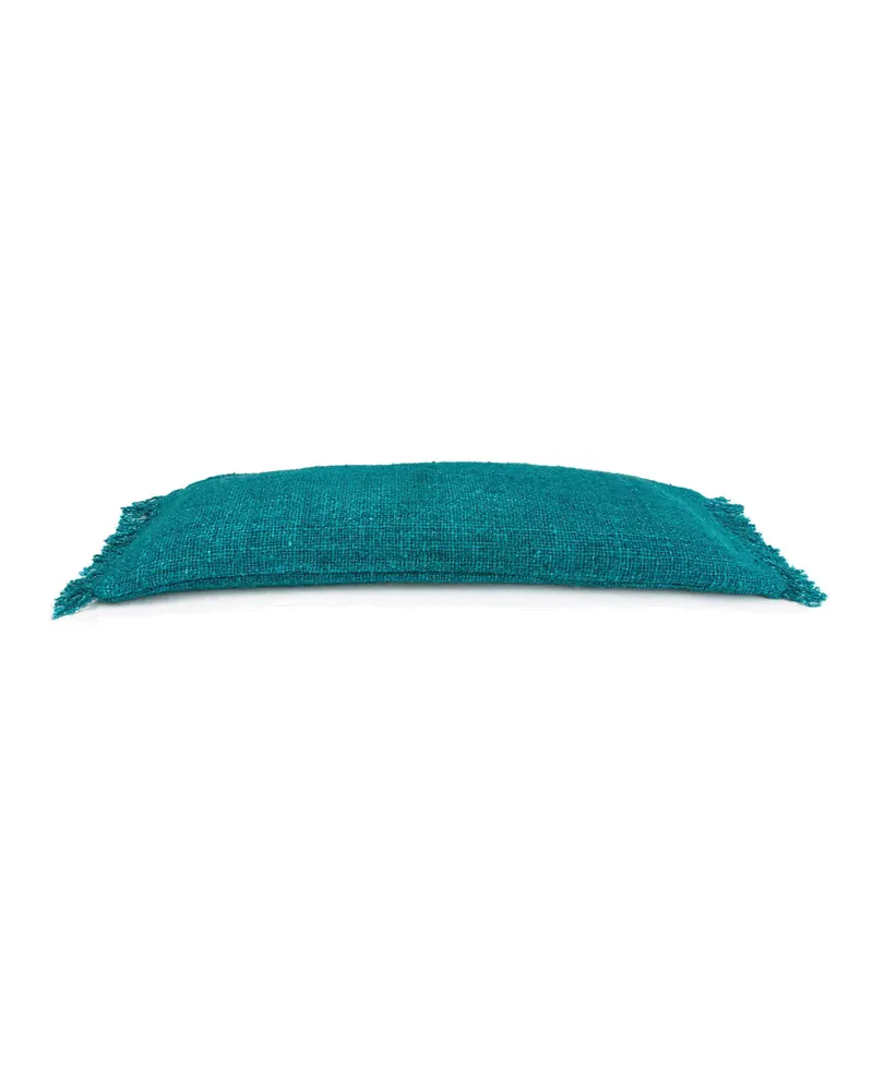 The Oh My Gee Cushion Cover Kissenbezug aus Baumwolle von Bazar Bizar, Größe 35 × 100 cm, Aqua, Ansicht 6