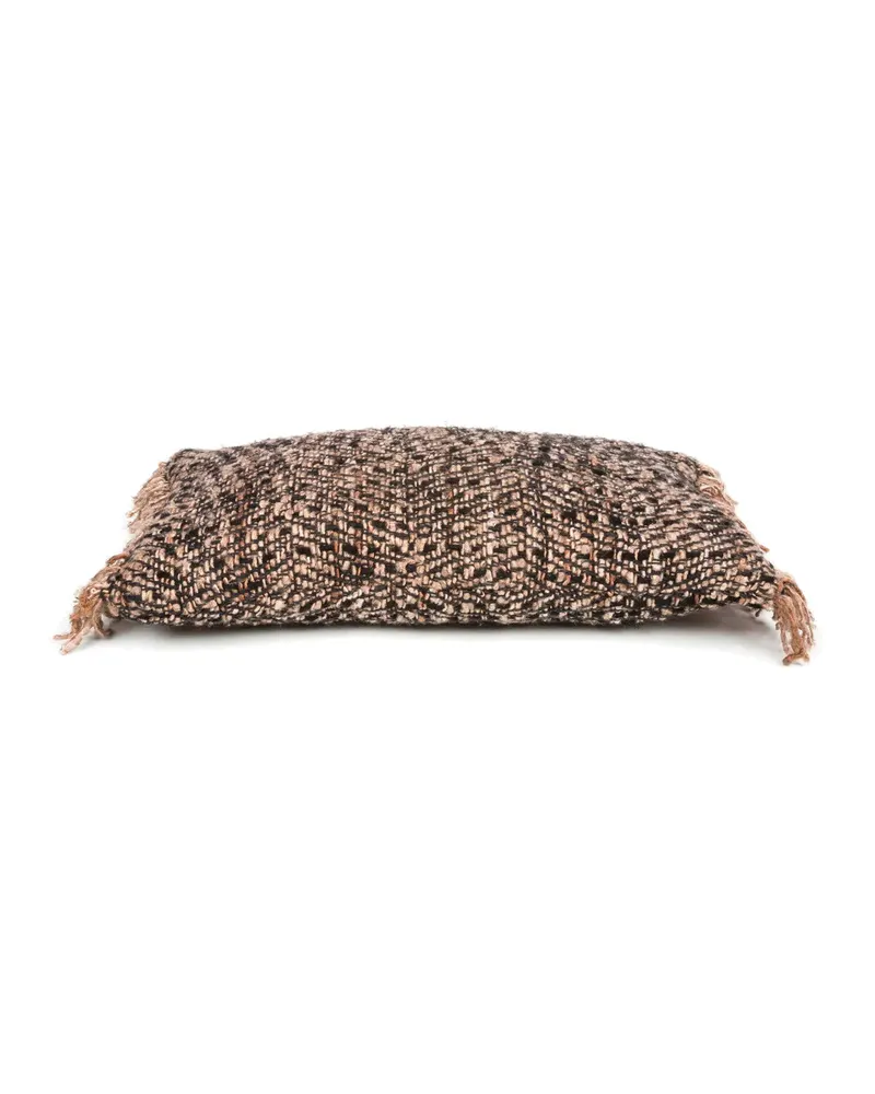 The Oh My Gee Cushion Cover Kissenbezug aus Baumwolle von Bazar Bizar, Größe 30 × 50 cm, Schwarz / Kupfer, Ansicht 7