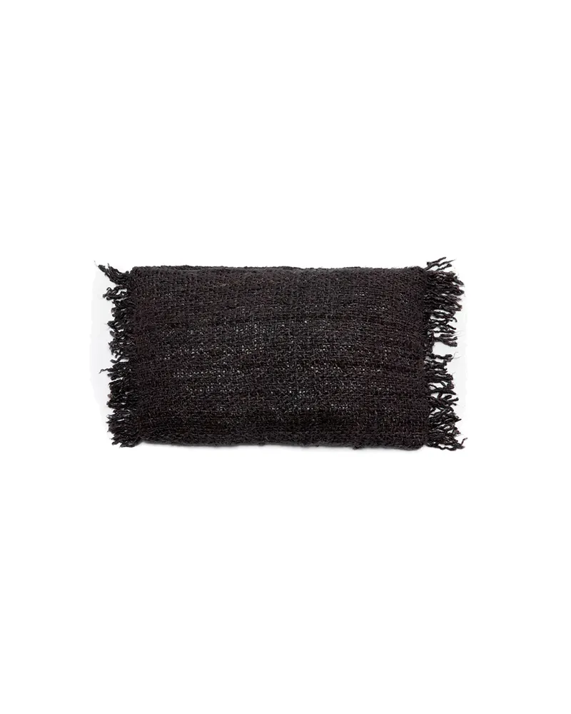 The Oh My Gee Cushion Cover Kissenbezug aus Baumwolle von Bazar Bizar, Größe 30 × 50 cm, Marineschwarz, Ansicht 1
