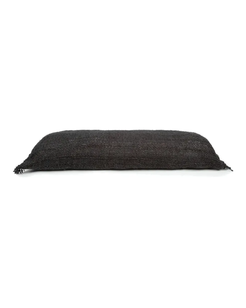 The Oh My Gee Cushion Cover Kissenbezug aus Baumwolle von Bazar Bizar, Größe 35 × 100 cm, Marineschwarz, Ansicht 8