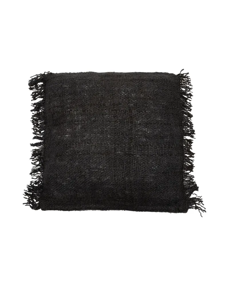 The Oh My Gee Cushion Cover Kissenbezug aus Baumwolle, Schwarz / Kupfer