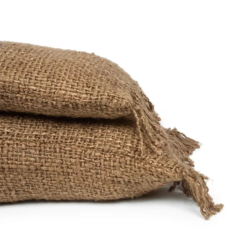 The Oh My Gee Cushion Cover Kissenbezug aus Baumwolle von Bazar Bizar, Größe 30 × 50 cm, Braun, Ansicht 6