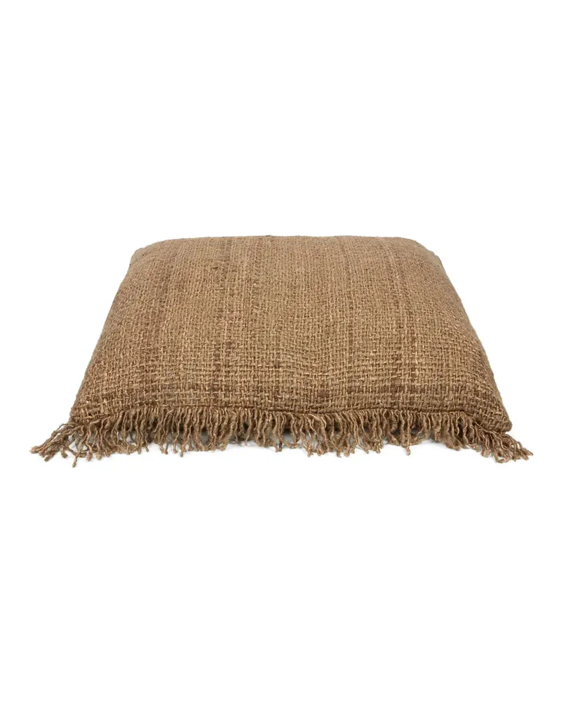 The Oh My Gee Cushion Cover Kissenbezug aus Baumwolle von Bazar Bizar, Größe 60 × 60 cm, Braun, Ansicht 6