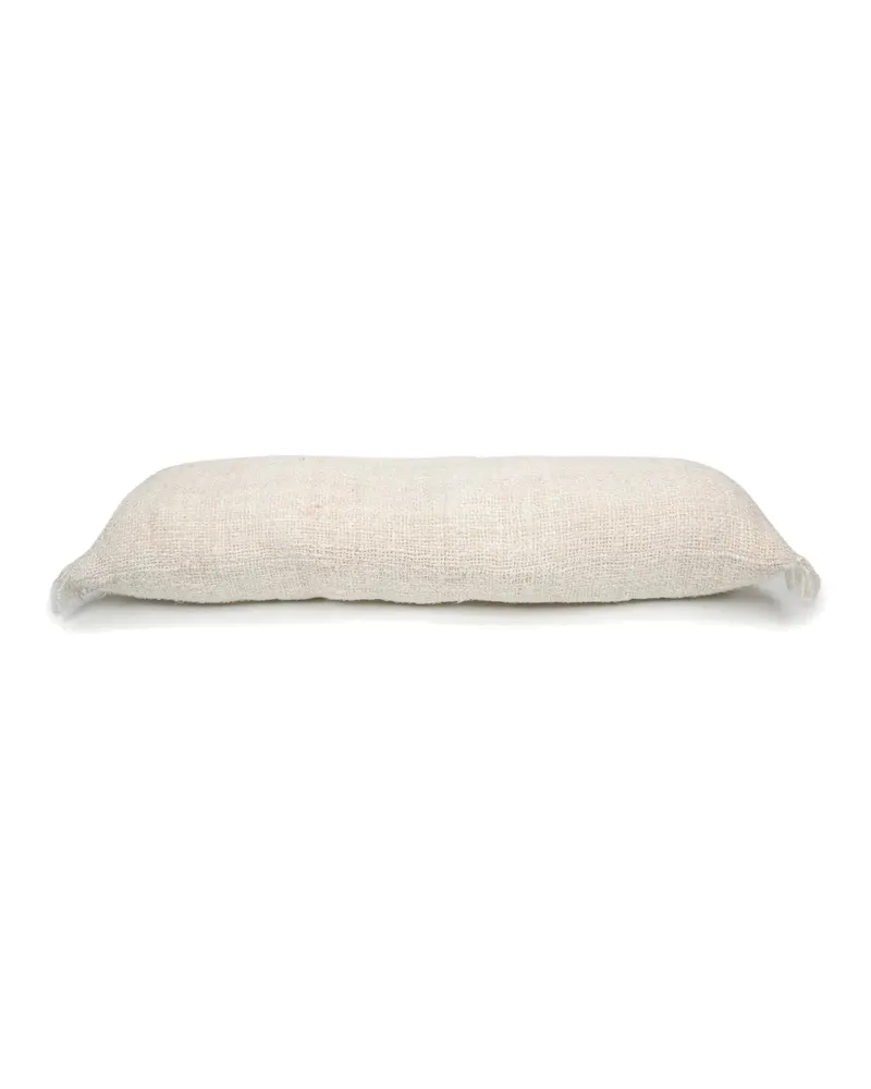 The Oh My Gee Cushion Cover Kissenbezug aus Baumwolle von Bazar Bizar, Größe 35 × 100 cm, Creme, Ansicht 7