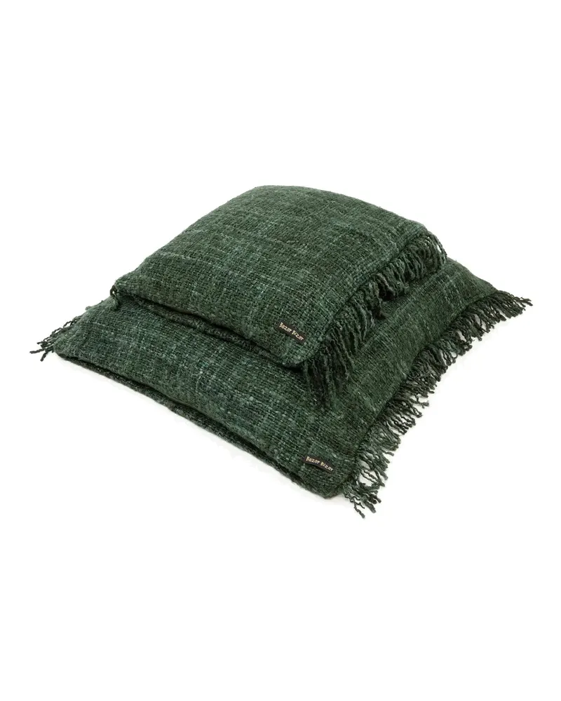 The Oh My Gee Cushion Cover Kissenbezug aus Baumwolle von Bazar Bizar, Größe 60 × 60 cm, Grün, Ansicht 6
