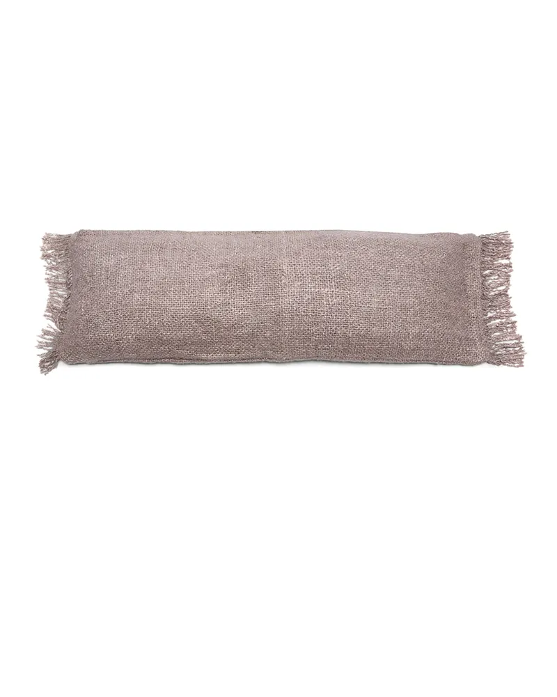 The Oh My Gee Cushion Cover Kissenbezug aus Baumwolle von Bazar Bizar, Größe 35 × 100 cm, Grau, Ansicht 1