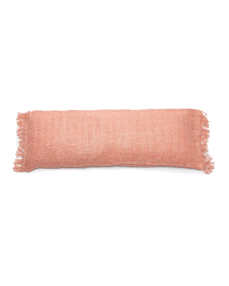 The Oh My Gee Cushion Cover Kissenbezug aus Baumwolle von Bazar Bizar, Größe 35 × 100 cm, Rosa, Ansicht 1