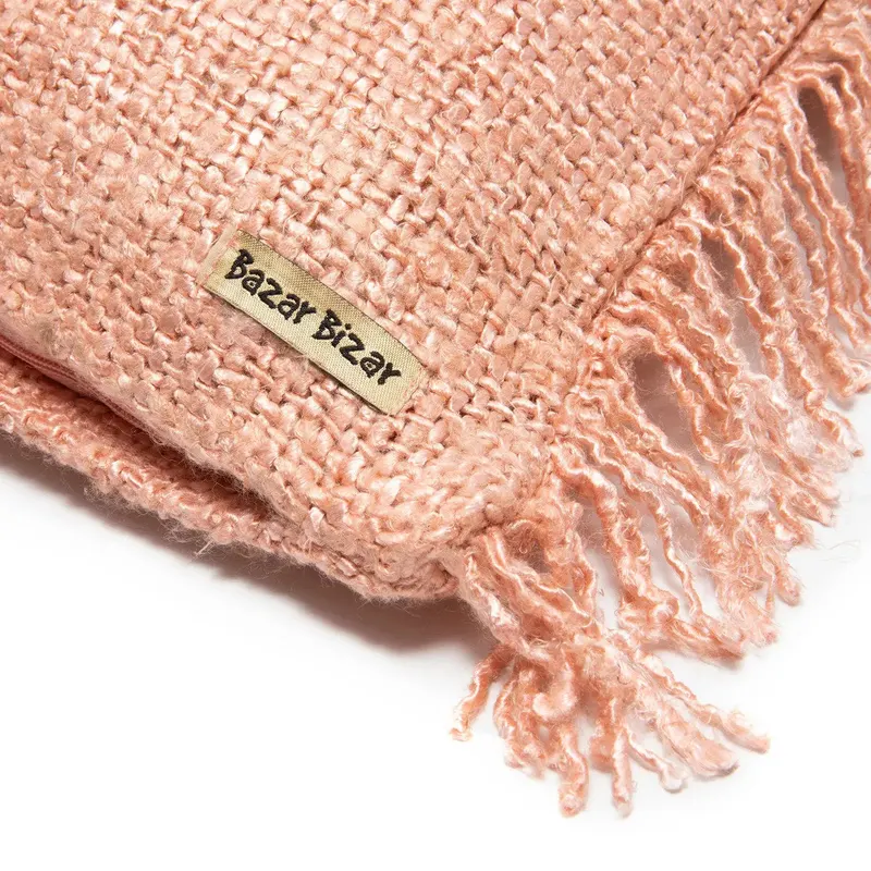 The Oh My Gee Cushion Cover Kissenbezug aus Baumwolle von Bazar Bizar, Größe 40 × 40 cm, Rosa, Ansicht 6