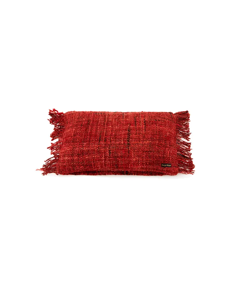 The Oh My Gee Cushion Cover Kissenbezug aus Baumwolle von Bazar Bizar, Größe 30 × 50 cm, Rot, Ansicht 1