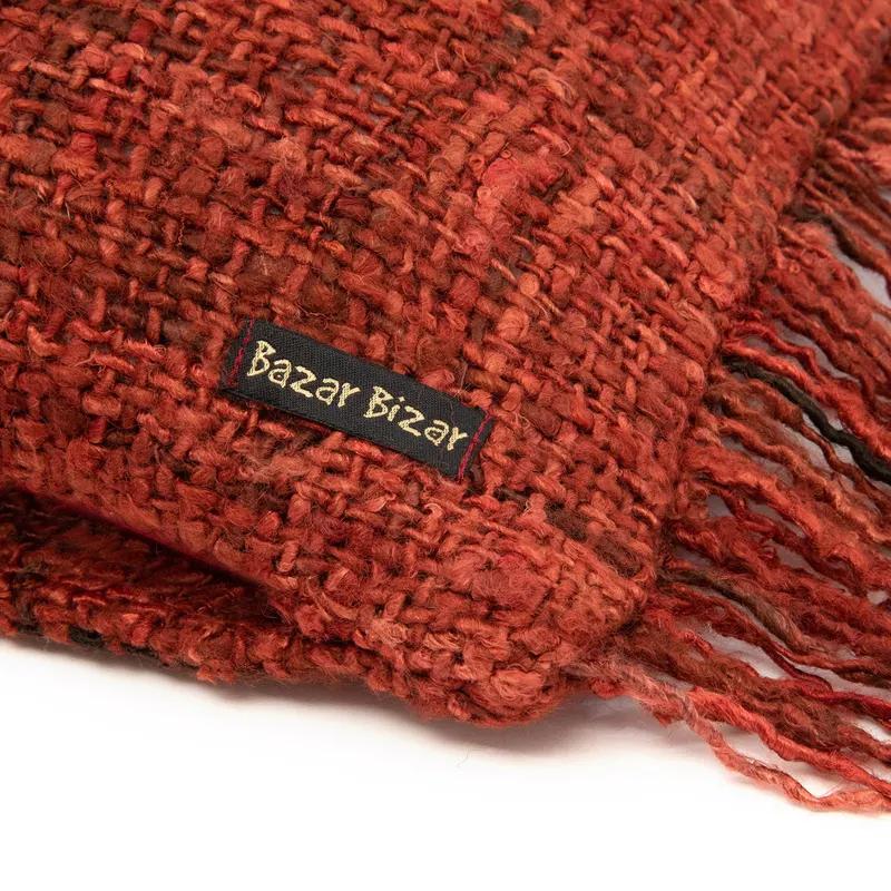 The Oh My Gee Cushion Cover Kissenbezug aus Baumwolle von Bazar Bizar, Größe 30 × 50 cm, Rot, Ansicht 5