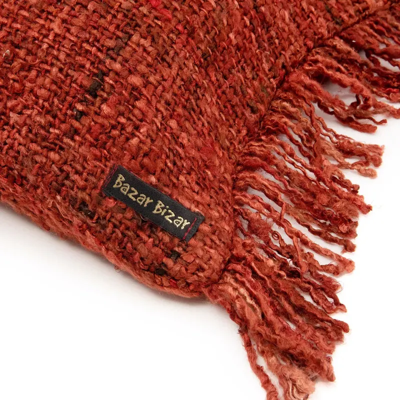 The Oh My Gee Cushion Cover Kissenbezug aus Baumwolle von Bazar Bizar, Größe 35 × 100 cm, Rot, Ansicht 3