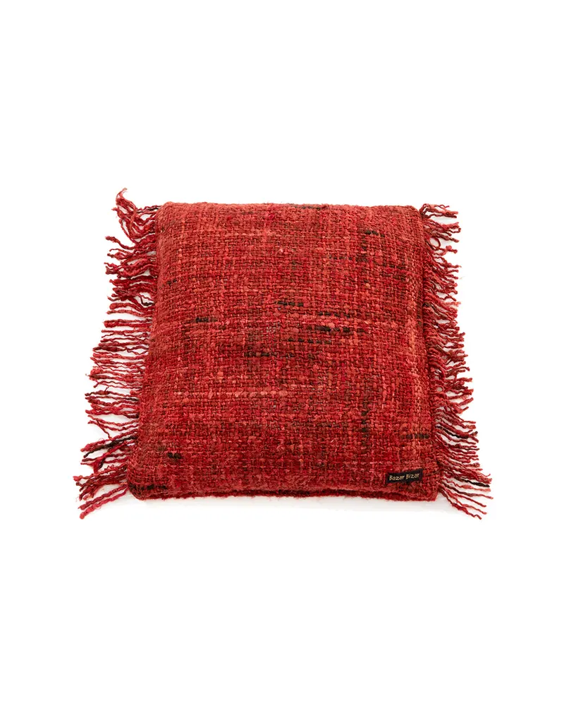 The Oh My Gee Cushion Cover Kissenbezug aus Baumwolle von Bazar Bizar, Größe 40 × 40 cm, Rot, Ansicht 1