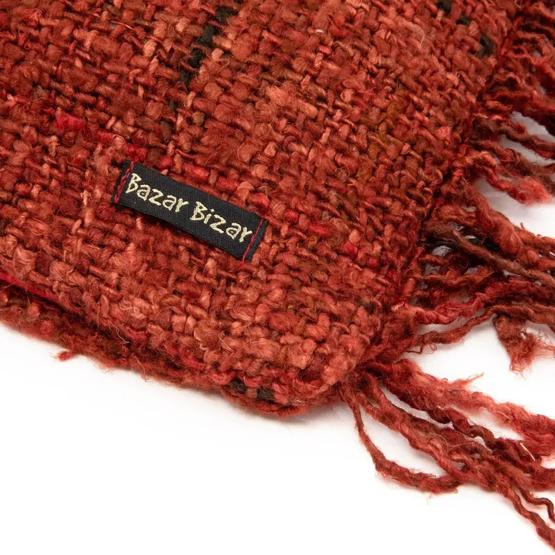 The Oh My Gee Cushion Cover Kissenbezug aus Baumwolle von Bazar Bizar, Größe 60 × 60 cm, Rot, Ansicht 4
