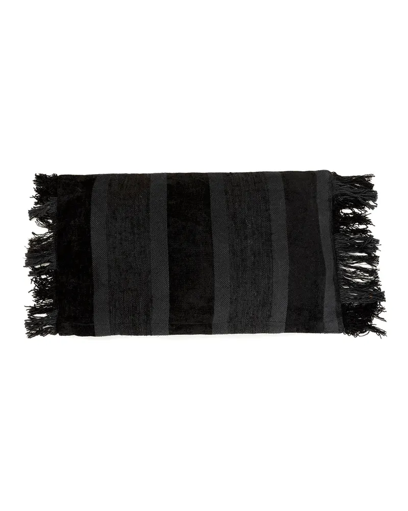 The Oh My Gee Cushion Cover Kissenbezug aus Samt von Bazar Bizar, Größe 30 × 50 cm, Schwarz, Ansicht 1