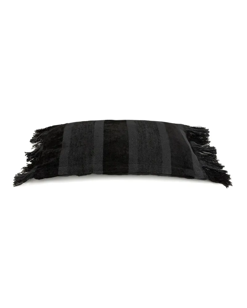 The Oh My Gee Cushion Cover Kissenbezug aus Samt von Bazar Bizar, Größe 30 × 50 cm, Schwarz, Ansicht 2