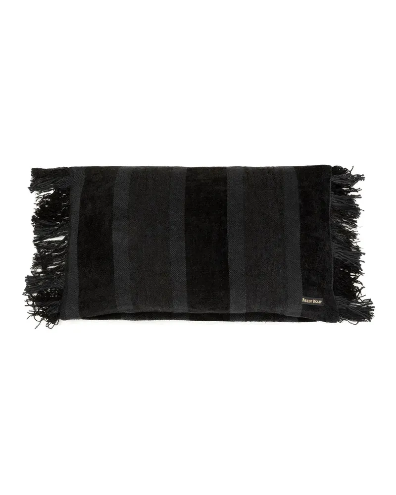 The Oh My Gee Cushion Cover Kissenbezug aus Samt von Bazar Bizar, Größe 30 × 50 cm, Schwarz, Ansicht 3