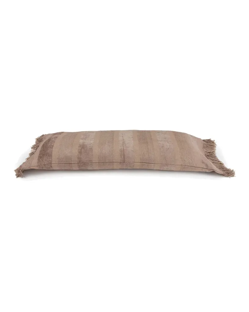 The Oh My Gee Cushion Cover Kissenbezug aus Samt von Bazar Bizar, Größe 35 × 100 cm, Beton-Samt, Ansicht 6