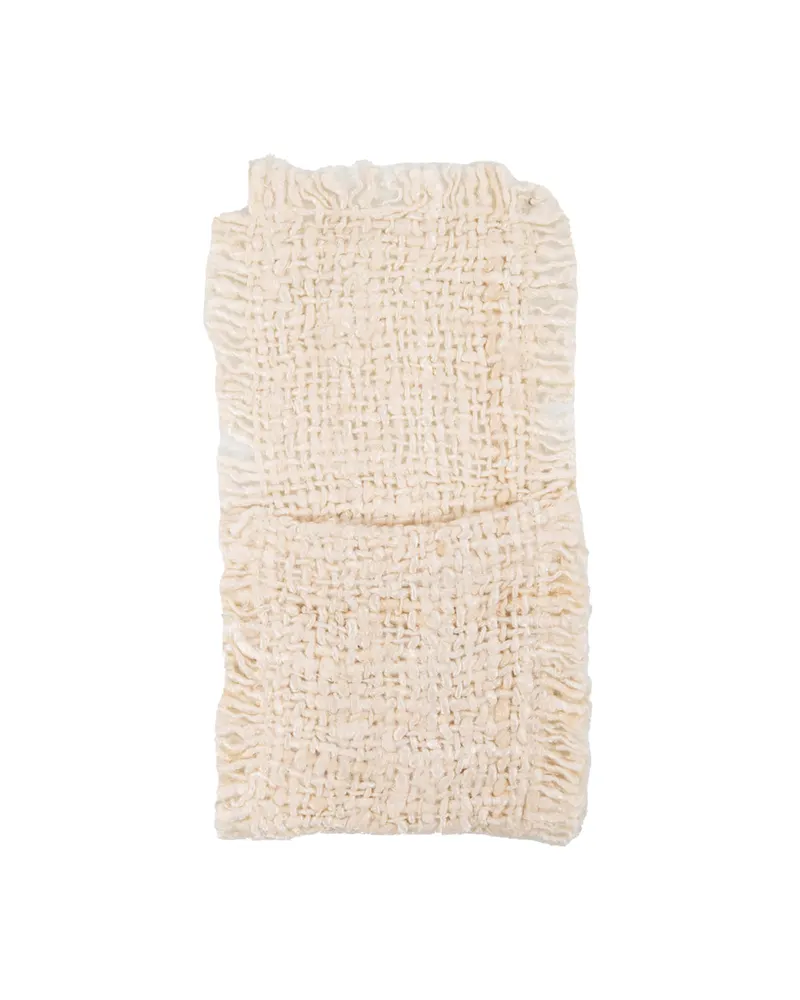 The Oh My Gee Cutlery Holder Besteckhalter aus Baumwolle von Bazar Bizar, Größe 13 × 25 × 1 cm, Creme, Ansicht 4