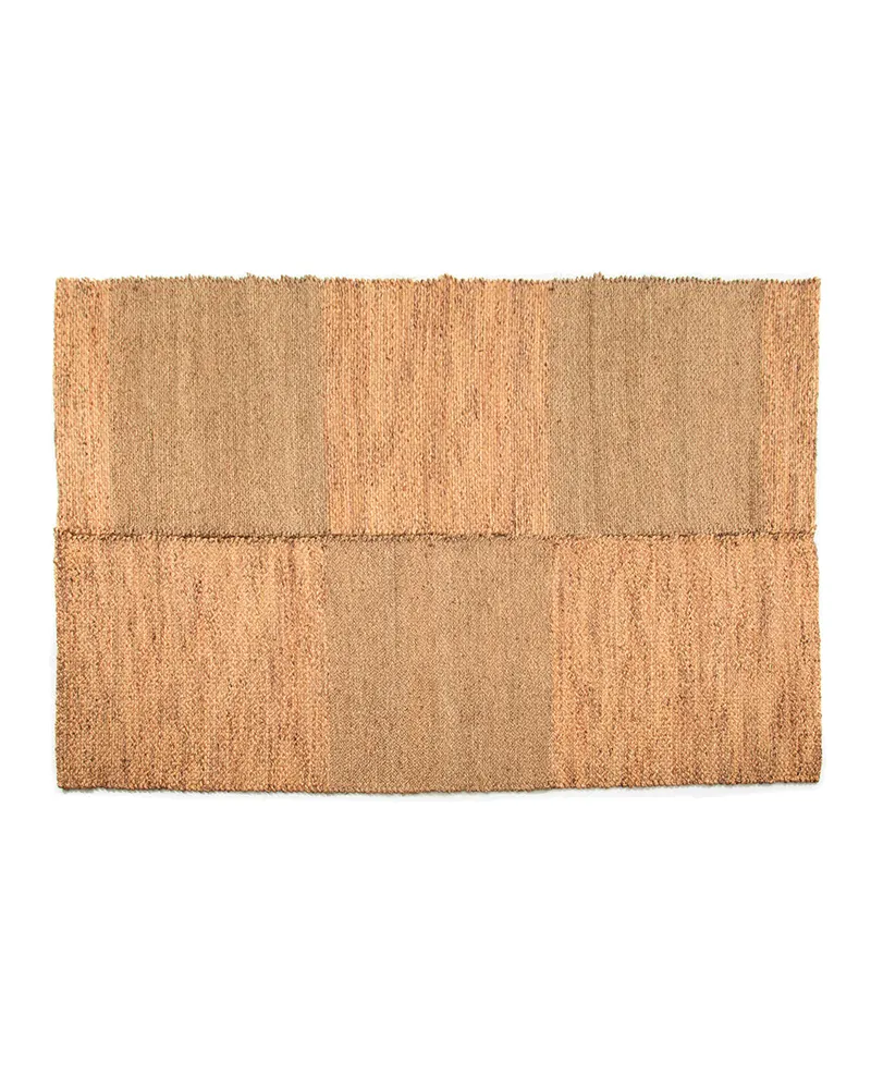 The Paddle Field Carpet Teppich aus Seegras und Wasserhyazinthe von Bazar Bizar, Größe 280 × 175 cm, Natur, Ansicht 1