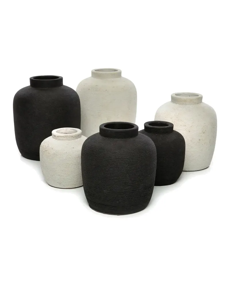 The Peaky Vase Terrakotta-Vase von Bazar Bizar, Größe L, Schwarz, Ansicht 3