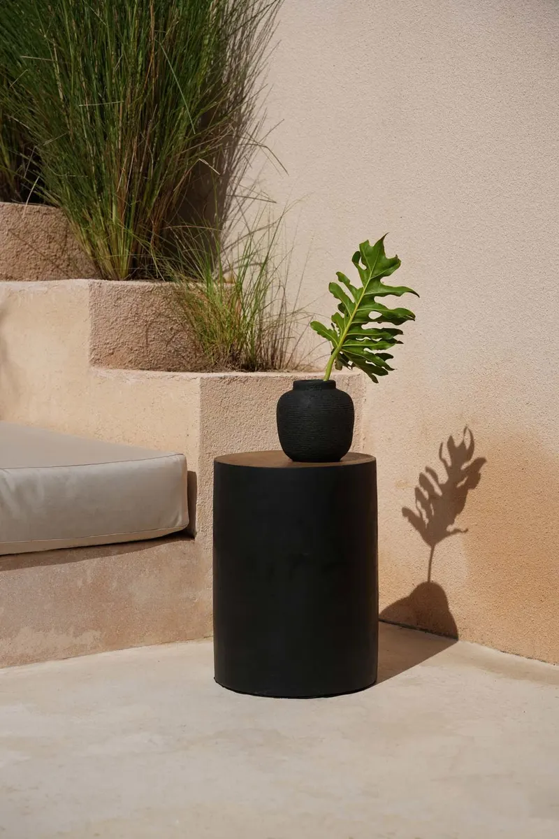The Peaky Vase Terrakotta-Vase von Bazar Bizar, Größe S, Schwarz, Ansicht 2