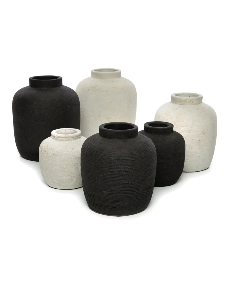 The Peaky Vase Terrakotta-Vase von Bazar Bizar, Größe S, Schwarz, Ansicht 5