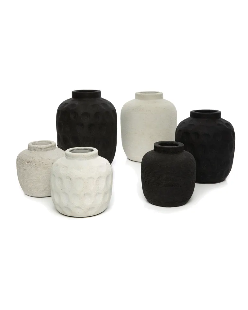 The Peaky Vase Terrakotta-Vase von Bazar Bizar, Größe S, Schwarz, Ansicht 6
