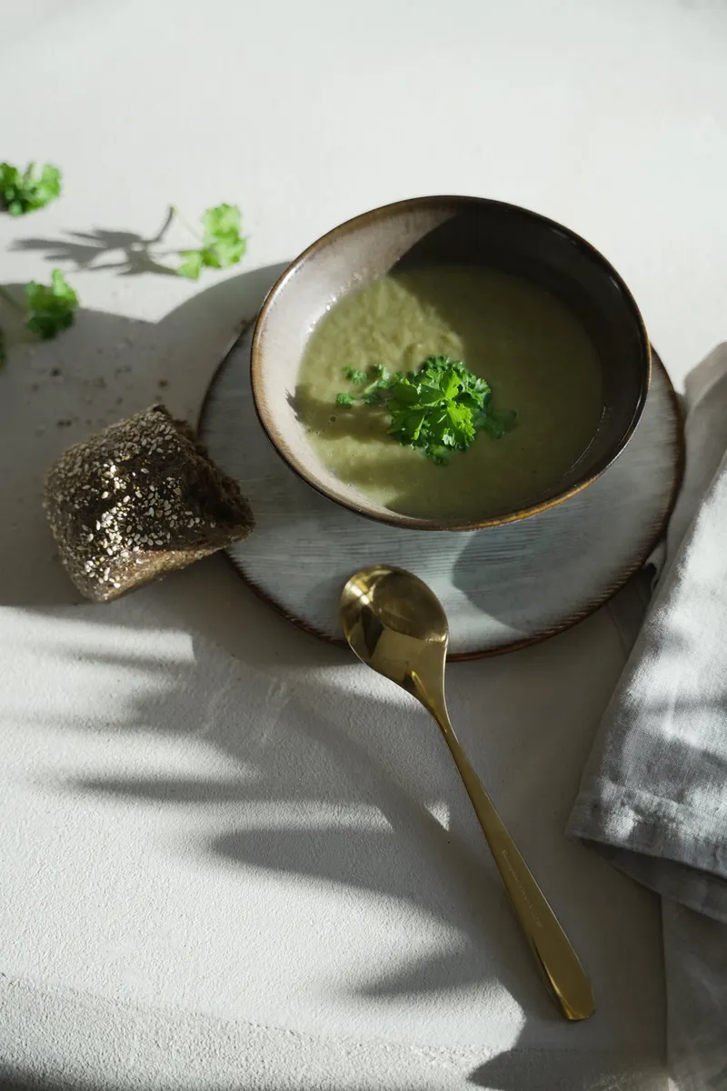 The Peniche Cereal Bowl Müslischüssel aus Steinzeug von Bazar Bizar, Größe 16 × 16 × 6 cm, Mehrfarbig, Ansicht 3