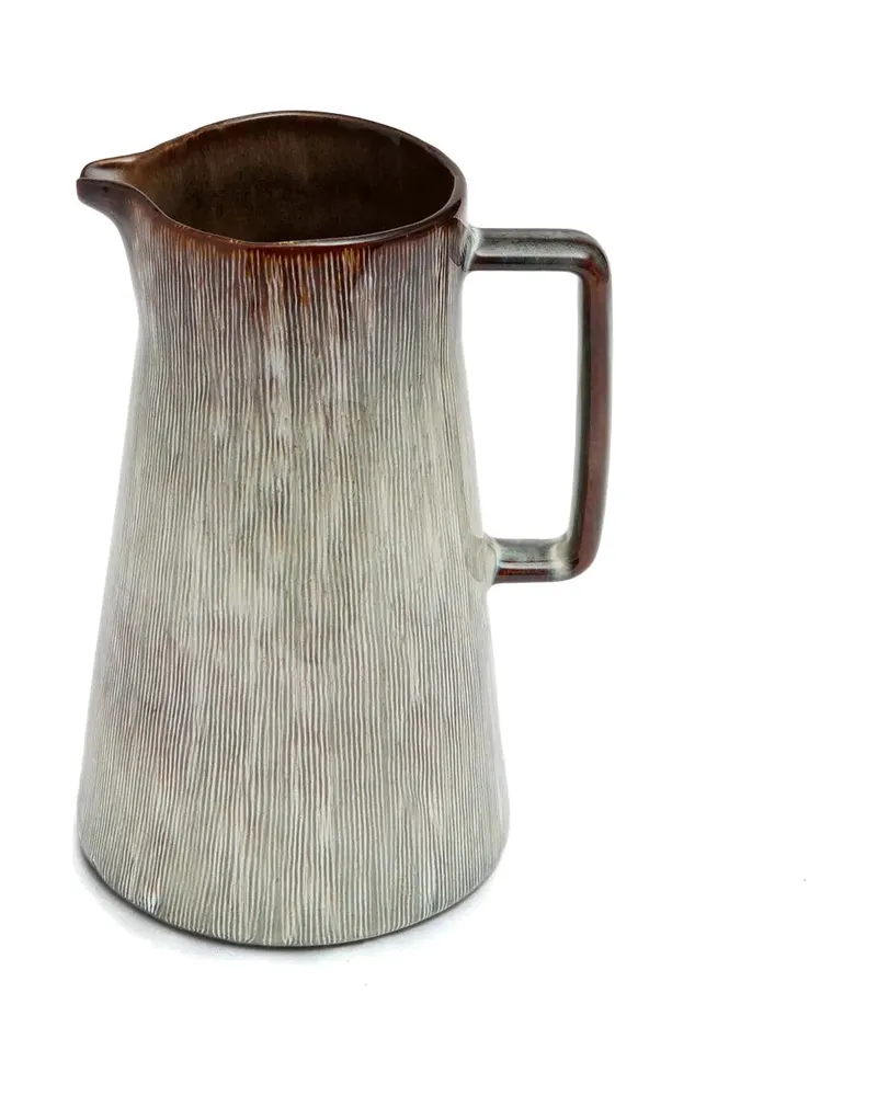 The Peniche Pitcher Keramik-Krug von Bazar Bizar, Größe 15 × 14 × 23 cm, Mehrfarbig, Ansicht 5