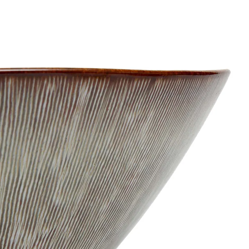 The Peniche Serving Bowl, Servierschüssel aus Keramik von Bazar Bizar, Größe S, Mehrfarbig, Ansicht 3