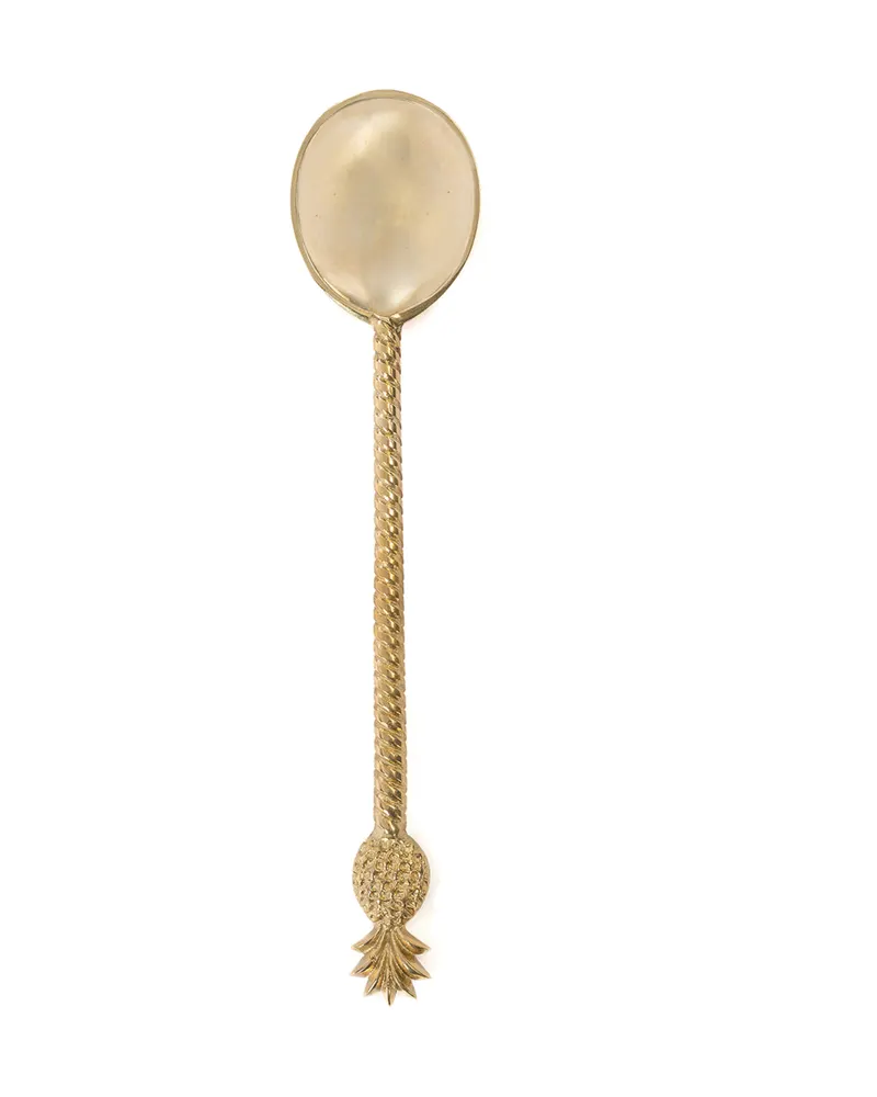 The Pineapple Salad Spoon Salatlöffel aus Messing
