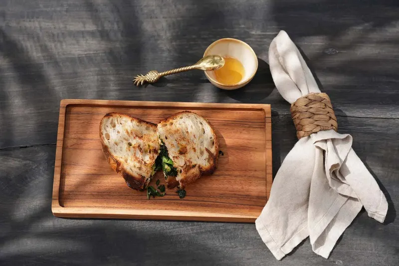 The Pineapple Tea Spoon Teelöffel aus Messing von Bazar Bizar, Größe 14 × 3 × 1 cm, Gold, Ansicht 6