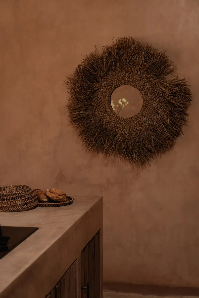 The Rattan Food Cover Tischhaube aus Rattan von Bazar Bizar, Größe M, Natur, Ansicht 3