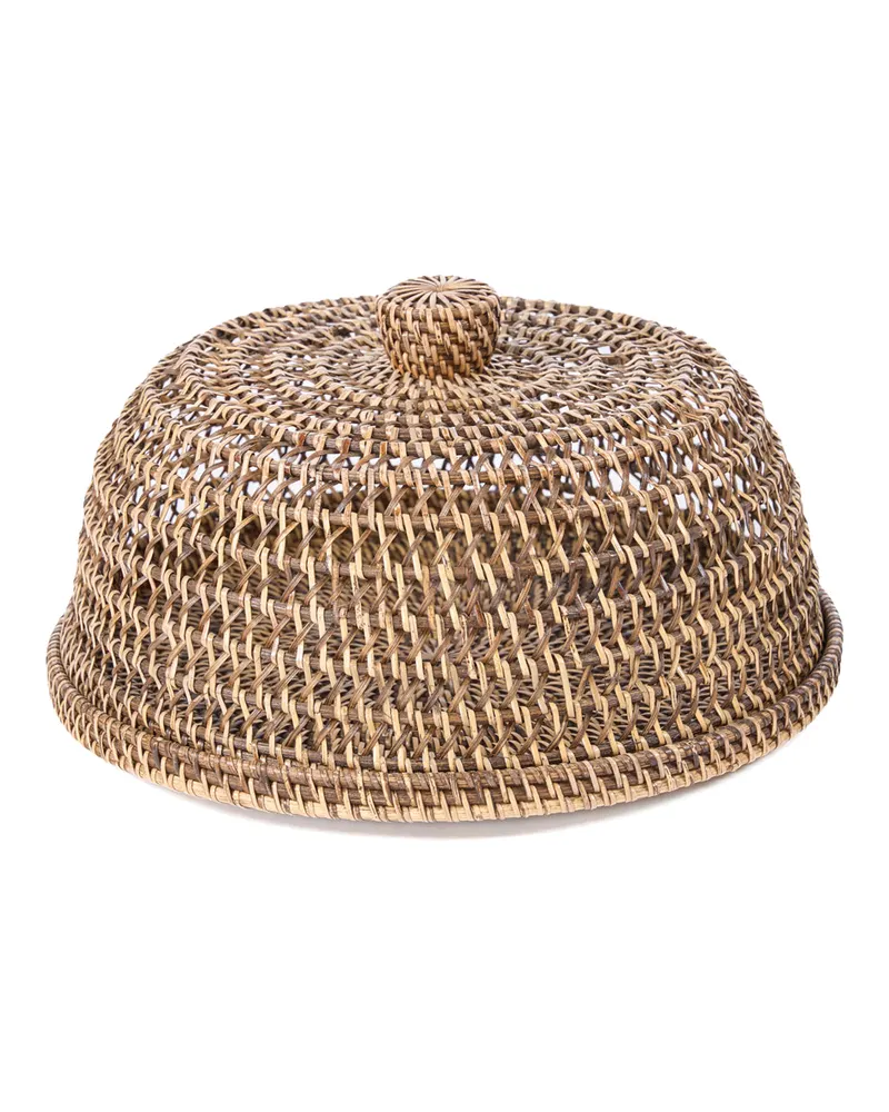 The Rattan Food Cover Tischhaube aus Rattan von Bazar Bizar, Größe M, Natur, Ansicht 6