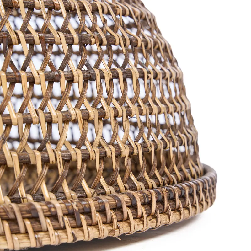 The Rattan Food Cover Tischhaube aus Rattan von Bazar Bizar, Größe M, Natur, Ansicht 7