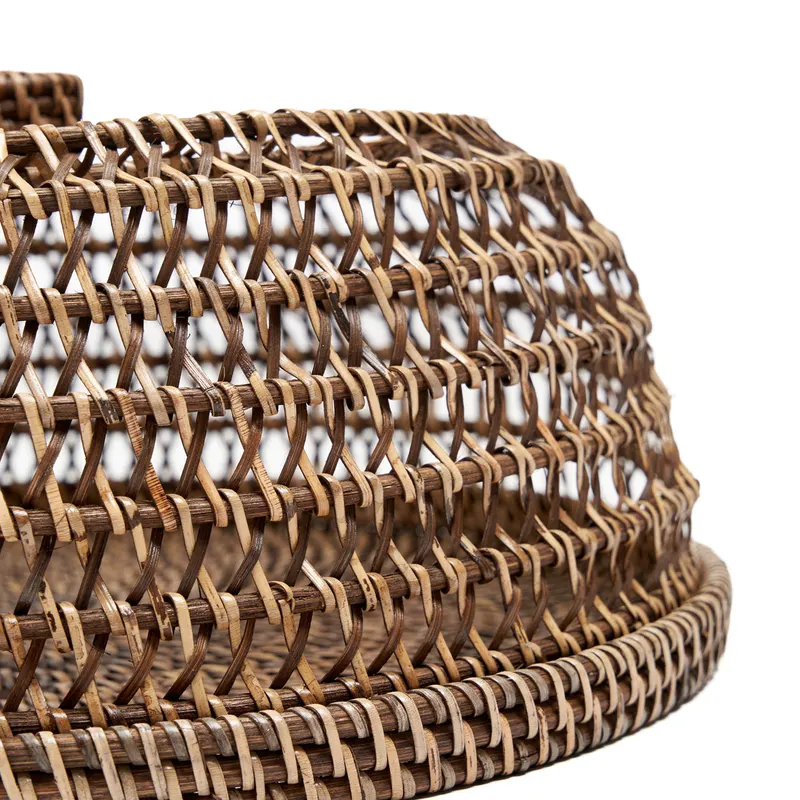 The Rattan Food Cover Tischhaube aus Rattan von Bazar Bizar, Größe M, Natur, Ansicht 9