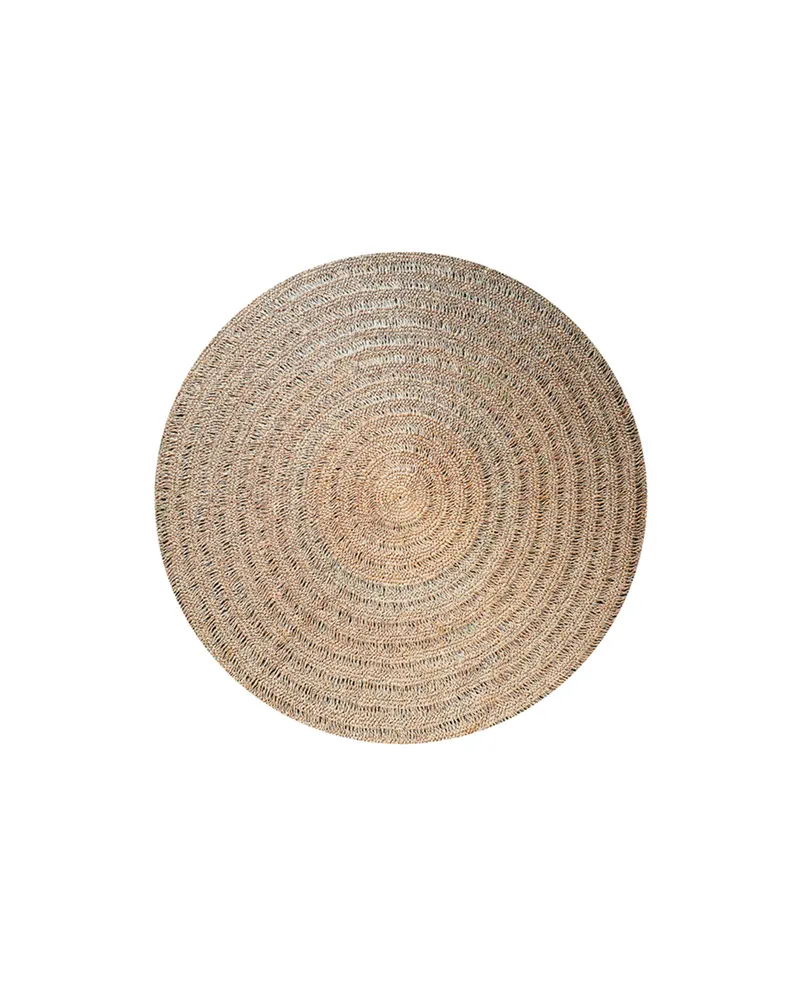 Runder Teppich Seagrass Carpet, 100 oder 150 cm, Natur