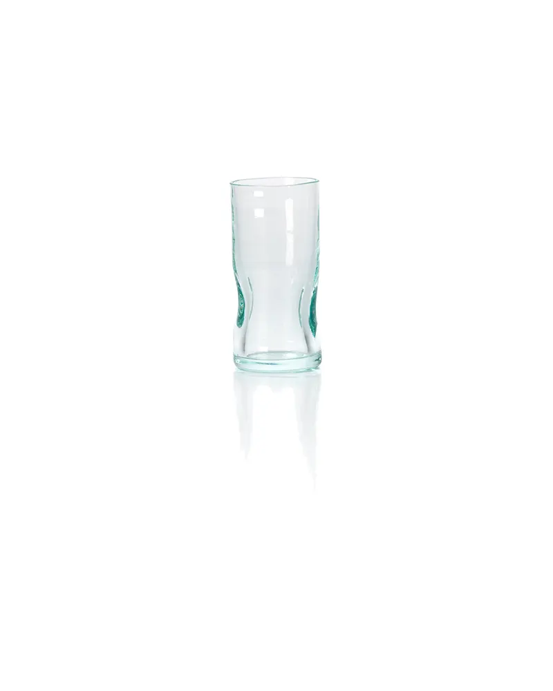 The Shot Glass Trinkglas aus Recyclingglas, Blau