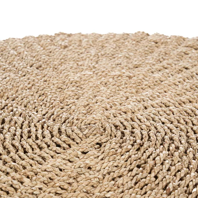 The Sizali Carpet, runder Sisalteppich von Bazar Bizar, Größe Ø 100 cm, Natur, Ansicht 2