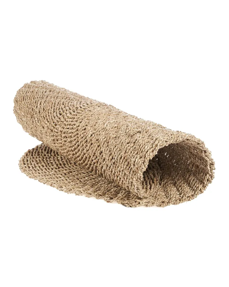 The Sizali Carpet, runder Sisalteppich von Bazar Bizar, Größe Ø 100 cm, Natur, Ansicht 3