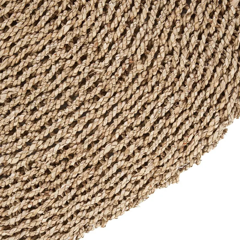 The Sizali Carpet, runder Sisalteppich von Bazar Bizar, Größe Ø 100 cm, Natur, Ansicht 4