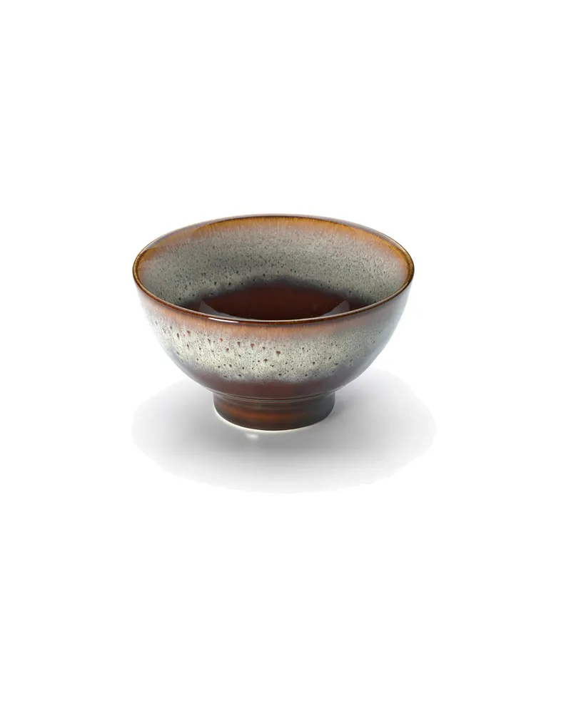 The Smoked Horizon Bowl Keramikschale, Braun / Grau