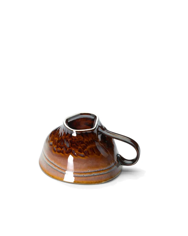 The Smoked Horizon Mug Keramiktasse von Bazar Bizar, Größe M, Braun / Grau, Ansicht 4