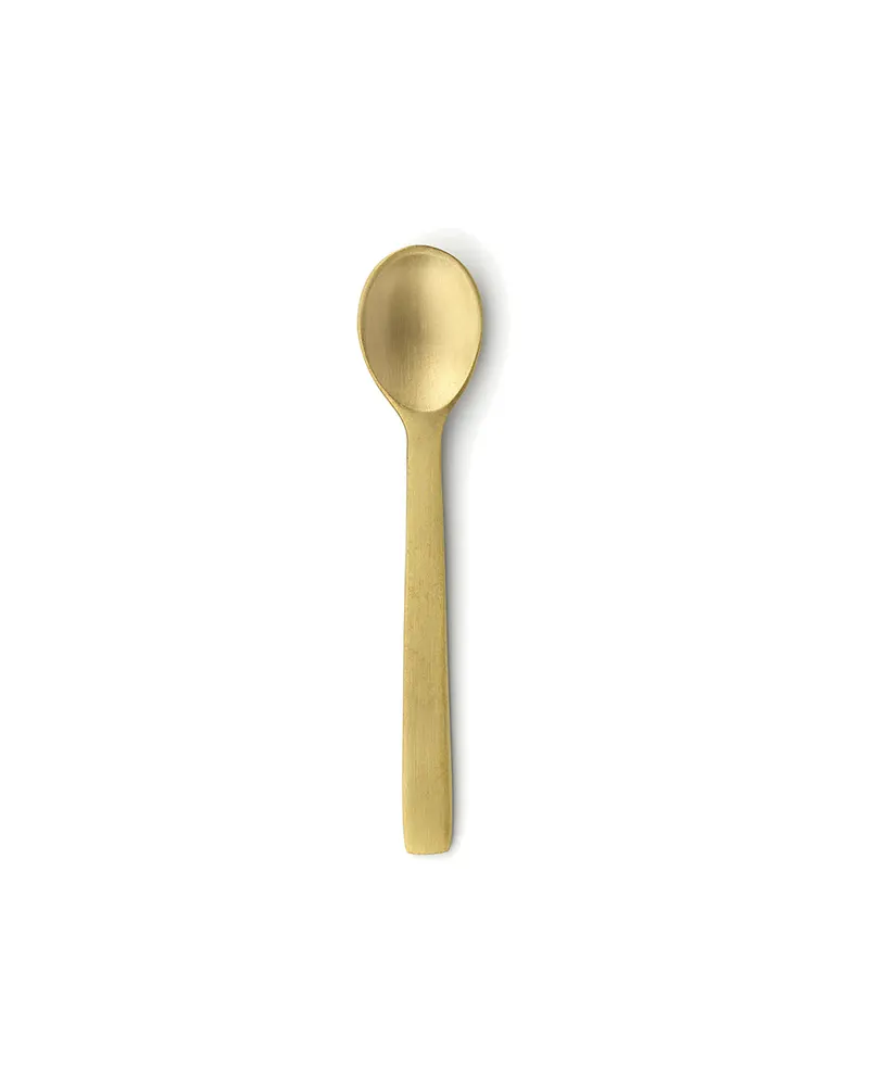 Gewürzlöffel Spice Spoon, Messing in Gold von Bazar Bizar, Größe M, Ansicht 1